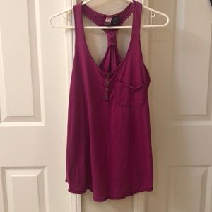 Love on a Hangar Pink Racer Back Top